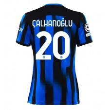 Inter Milan Hakan Calhanoglu #20 Hjemmedrakt Kvinner 2023-24 Kortermet